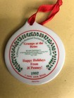 Norman Rockwell Christmas Ornament Gramps at the Reins JC Penney 1997 Ceramic  — photo 2