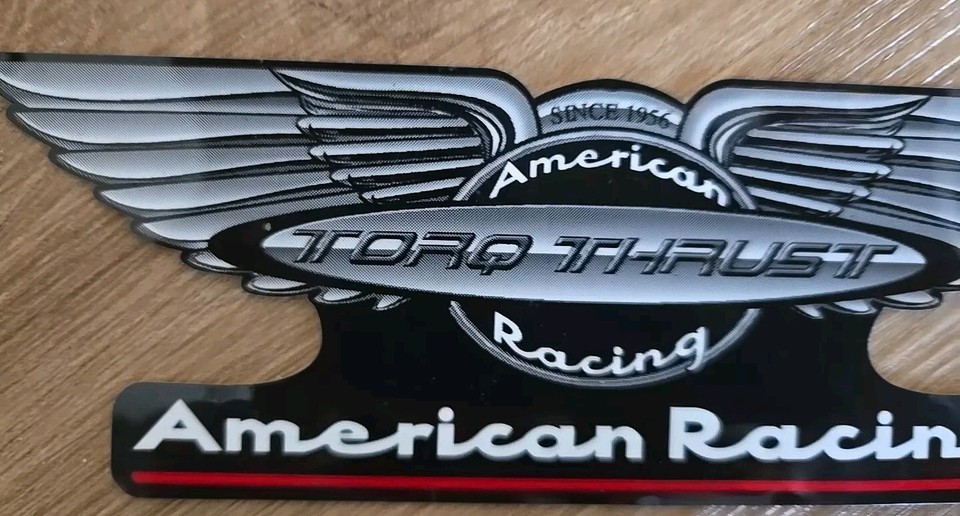 American Racing Wheels Wings Sticker Decal Torque Thrust 4.1