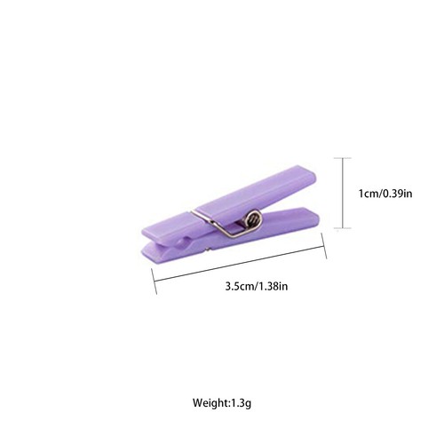 US 50 Pcs Colorful Clothespin Party Game Scatter Decorations Baby Shower Favors - 第 6/20 張圖片