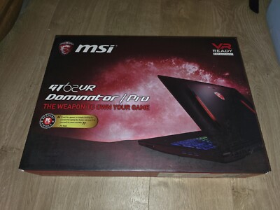 MSI GT62VR Dominator Pro Laptop Box
