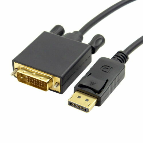 Cavo video maschio da DVI 24+1 a DisplayPort DP 6 piedi per monitor DVI cavo da DP a DVI - Foto 6 di 7