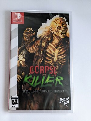 Corpse Killer 25th Anniversary Edition Limited Run Games Nintendo Switch #87 NEW
