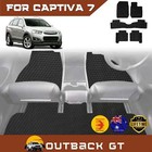 <!--F#f_0-->6D Diamond Car Floor Mats for Holden Captiva 7 2009-2015 Rubber All Weather<!--F/-->