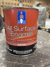Sherwin Williams All Surface Enamel  Paint/ Oil Base Satin/ Indigo Blue