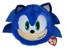 Ty Beanie Bouncers - SONIC Sonic the Hedgehog 3-4" NEW Plush Bouncy Ball Toy