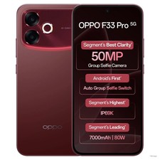 Oppo F33 Pro 5G  (8GB RAM, 256GB ,Red) Dimens...
