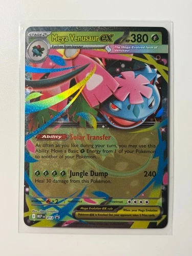 2025 Pokemon MEP Black Star Promos Mega Venusaur ex #013