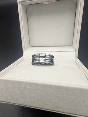 Tungsten/Wolfram Ring- verschiedene Größen - Schwarz 20006