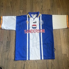 SHEFFIELD WEDNESDAY 1995/1997 SOCCER FOOTBALL SHIRT PUMA VINTAGE JERSEY Size XL