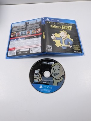 Fallout 4 Game of the Year (Sony PlayStation 4 PS4, 2017) MM No Manual Tested