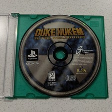 Duke Nukem: Total Meltdown (Sony PlayStation, 1997) Disc Only Tested