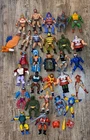 Vintage MOTU He-Man 28 figures lot MASTERS OF THE UNIVERSE Mattel 1980s