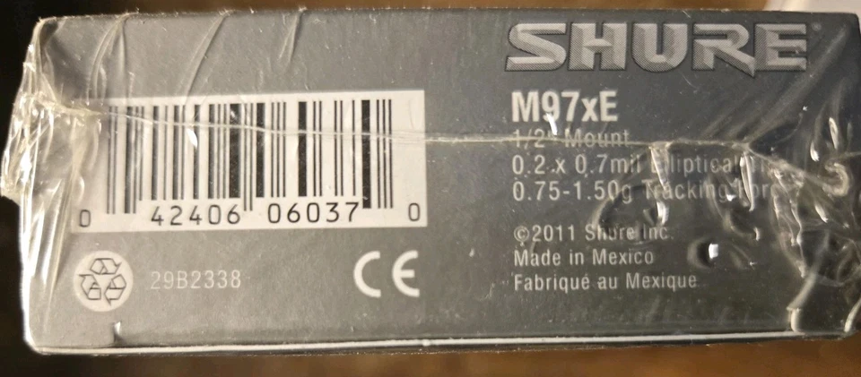 Novo cartucho fono audiófilo SHURE M97xE para toca-discos toca-discos lacrado - Imagem 3 de 3
