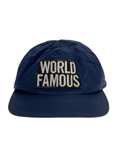 Casquette 5 panneaux Supreme Starter 2009 World Famous Free Nvy couleur unie AEr85