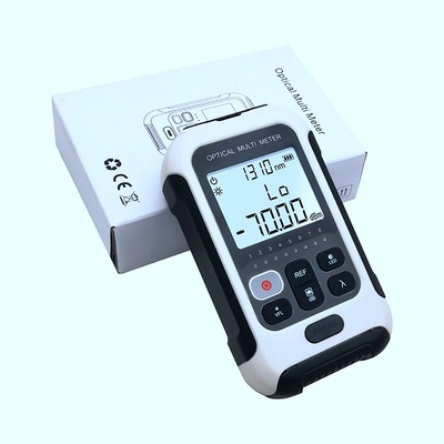 Optical Fiber Power Meter White High Accuracy Fiber Optic Tester Für Die Na AK