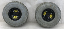 Jazzy Select GT Elite ES PAIR 10" 10x3 FLAT FREE Drive Wheel Tire WHLASMB2017
