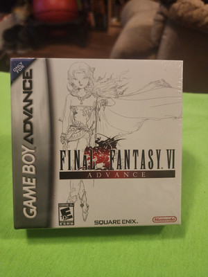 2007 Nintendo GameBoy Advance: Final Fantasy VI Advance - GBA FACTORY SEALED NEW