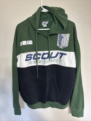 Ripple-Junction Attack-On-Titan Anime Hoodie X-Large 23x27 AOT  Scout-Regimen