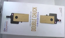 Tabletop Cornhole Official Bamboo ACA Double Chuck Bean Bag Toss Game Complete