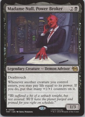 Madame Null, Power Broker - Teenage Mutant Ninja Turtles (TMT) -h589