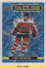 2021-22 Upper Deck Series 1 Dazzlers Blue Cam Atkinson #DZ-15 READ 0n3f
