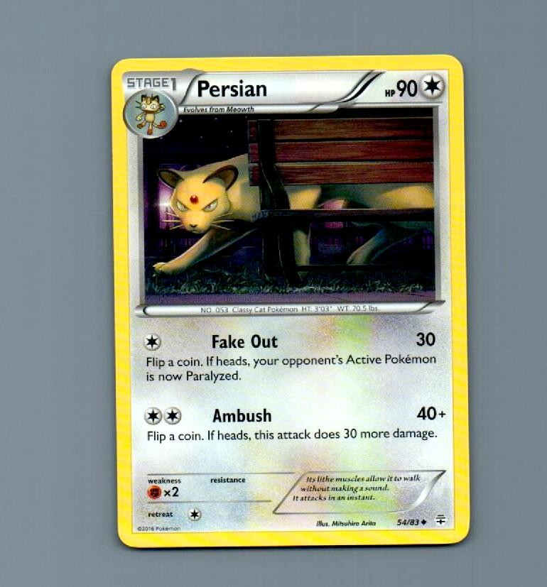Persian 54/83 Uncommon Generations Pokemon Near Mint