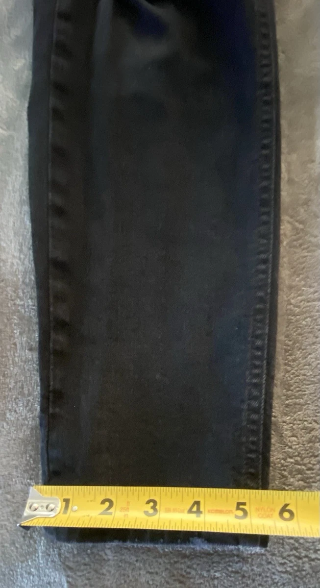 Pantalones de mezclilla ajustados Forever 21 premium negros talla 30 desgastados para mujer