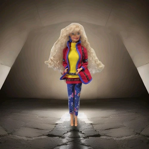 Vintage 1990 United Colors of Benetton Barbie Doll 9404 Mattel EUC C266