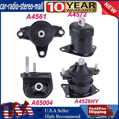 Engine Motor & Trans Mount Set 4pcs Fits 2009-2014 Acura TL 3.5L 3.7L AUTO M528