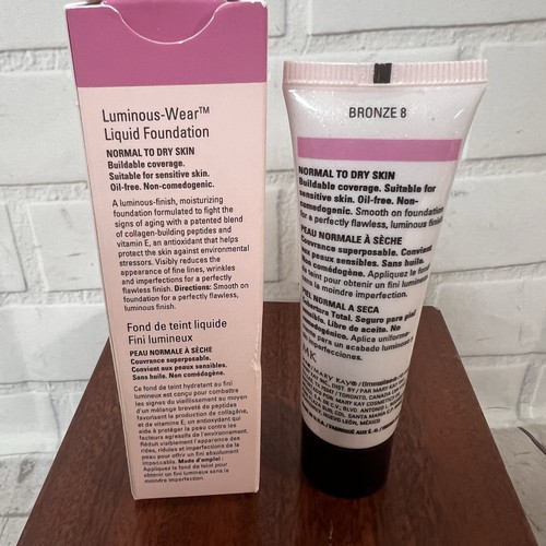 New No Box Mary Kay Luminous Wear Foundation Bronze 8 Normal / Dry k 038721 - Picture 5 of 7