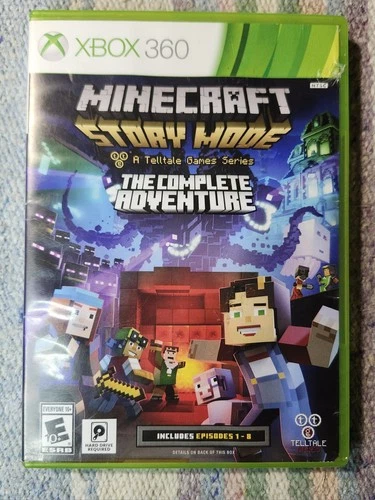 Xbox 360 Minecraft: Story Mode The Complete Adventure (Episodes 1-8)