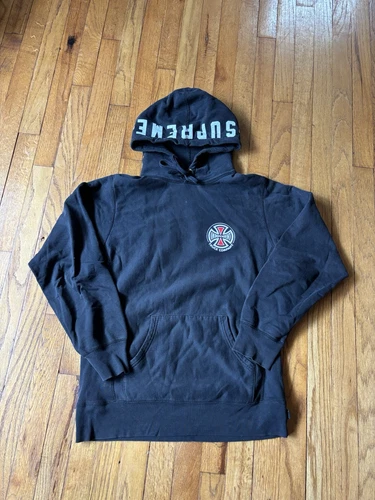 Sweat à capuche Supreme x Independent F The Rest taille Medium