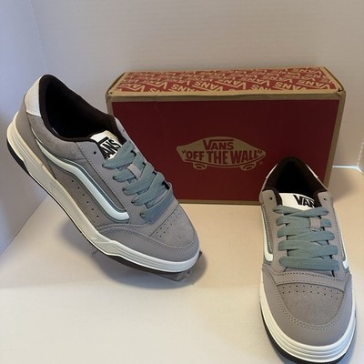 Vans Hylane Chunky Shoe, gray With Mint Green Trim, Size 8 Men,9.5 Women