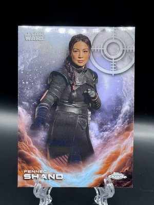 2025 Topps Chrome Star Wars - Costco Variation Fennec Shand CE-17