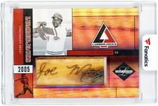Joe Morgan Cincinnati Reds 2005 Donruss Leaf Limited Game Used #LJ-18 #2/3 Card