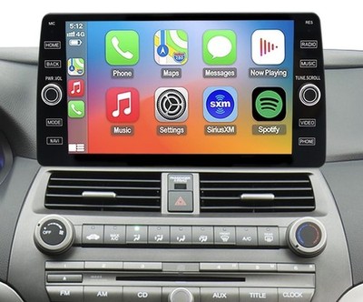 PREMIUM QLED 4G LTE Honda Accord 2008-2012 Apple CarPlay Android Auto Car Stereo