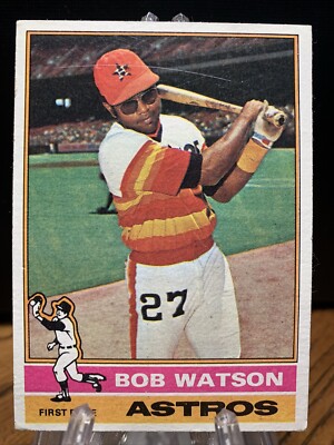 1976 Topps #20 Bob Watson Houston Astros (A1)