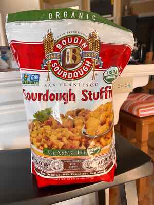 Boudin Sourdough San Francisco stuffing classic herb 32 oz (2lbs ...