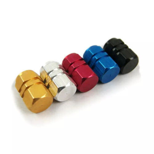 4pcs Aluminum Car Tire Valve Caps Tyre Valve Stem Cover Air Dust Wheel Rim Cap - Picture 4 of 28