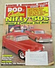 Rod & Custom Magazine Book Feb 1995 Lower a Shoebox Chevy Post War Hot Rod Build