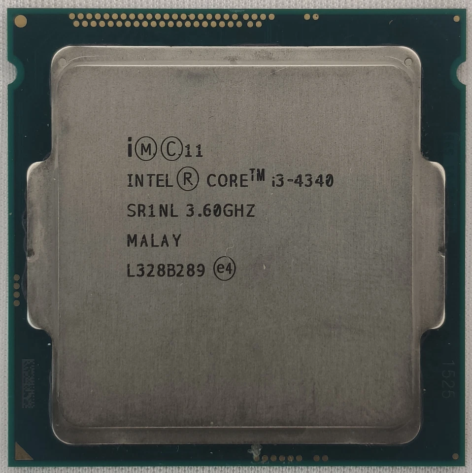 Intel Core i3-4340 SR1NL Dual Core Processor 3.6 GHz Socket LGA1150 54W CPU - Image 2 of 3