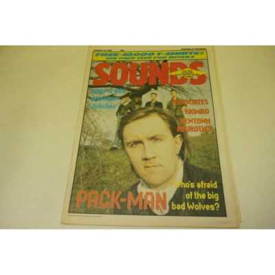 SOUNDS MAGAZINE JANUARY 26 1985 npbox123 THE ASSOCIATES BAND LS