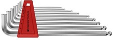 Pb Swiss Pb 212lh-10 9 Piece Long Chrome Ball Point Hexallen Key Set Pb Swiss Pb 212lh-10 9 Piece Long Chrome Ball Point Hexallen Key Set