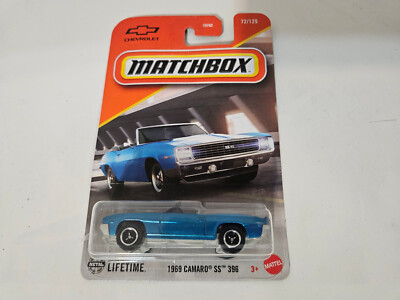 Matchbox 1963 Camaro SS 396 #72/125 Case D T46A 2025