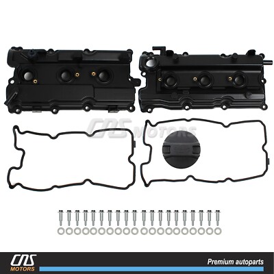 2 Valve Covers & Gasket Bolts 02-09 NISSAN Altima Maxima Murano Quest I35 3.5L