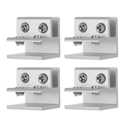 4 Pcs Glasclip Klemmen Für Glasscheiben Glasklemmclip Kreuzclip