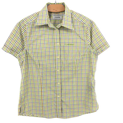 SCHOFFEL Women Casual Formal Short Sleeve Shirt Size 36