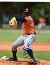 ROGELIO ARMENTEROS HOUSTON ASTROS SIGNED AUTOGRAPHED 8X10 PHOTO W/COA 