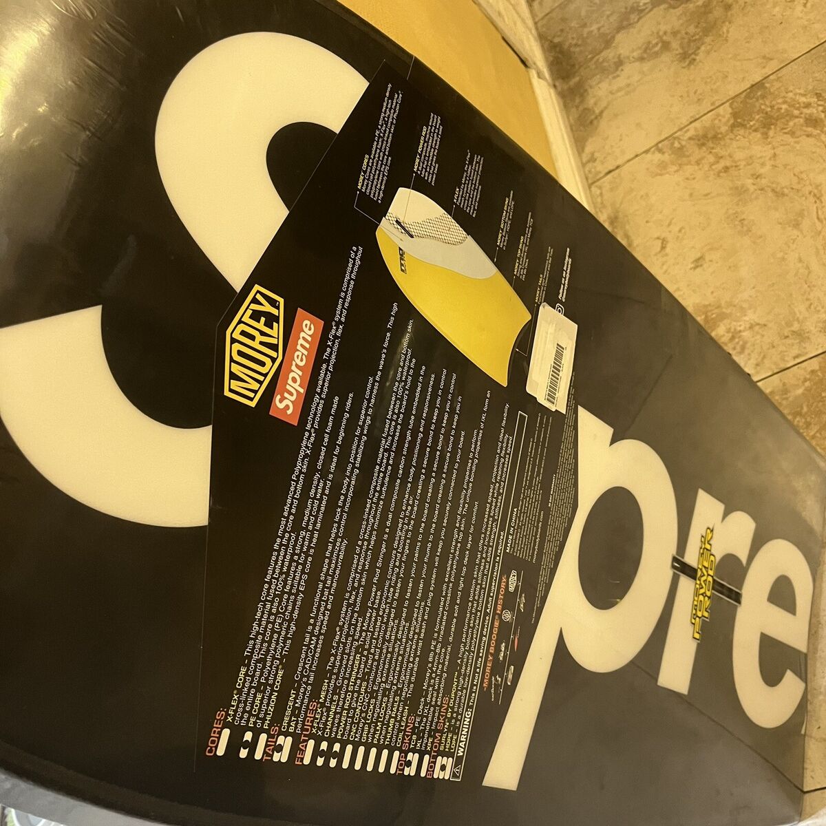 Supreme x Morey - Mach 7 Bodyboard (SS21) - Black | eBay Supreme x Morey - Mach 7 Bodyboard (SS21) - Black | eBay