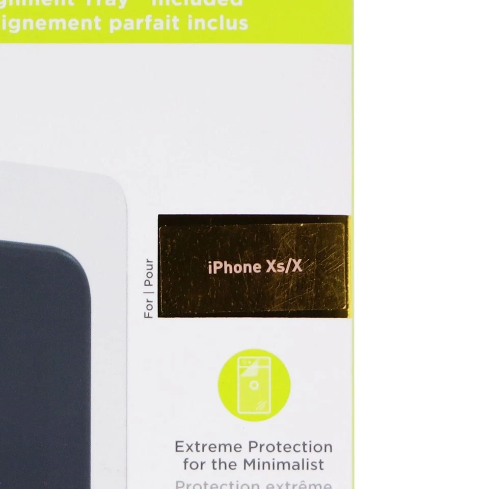 PureGear Extreme Impact Back Screen for iPhone Xs/X - Clear / Back Side Only - Image 2 of 2